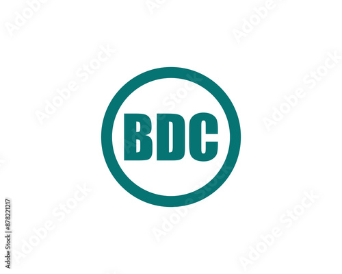 BDC Logo design vector template. BDC Logo design.