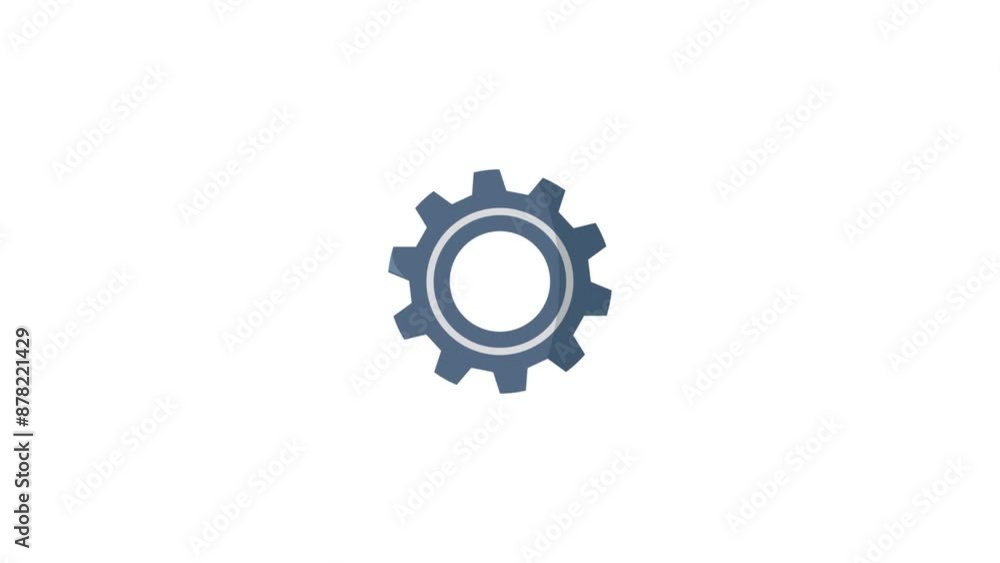 Settings icon animation. spinning gears animation. Settings icon animation. spinning gears animation.