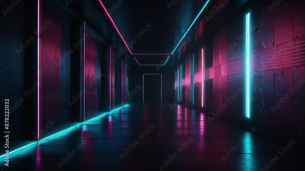 Fototapeta premium tunnel of light