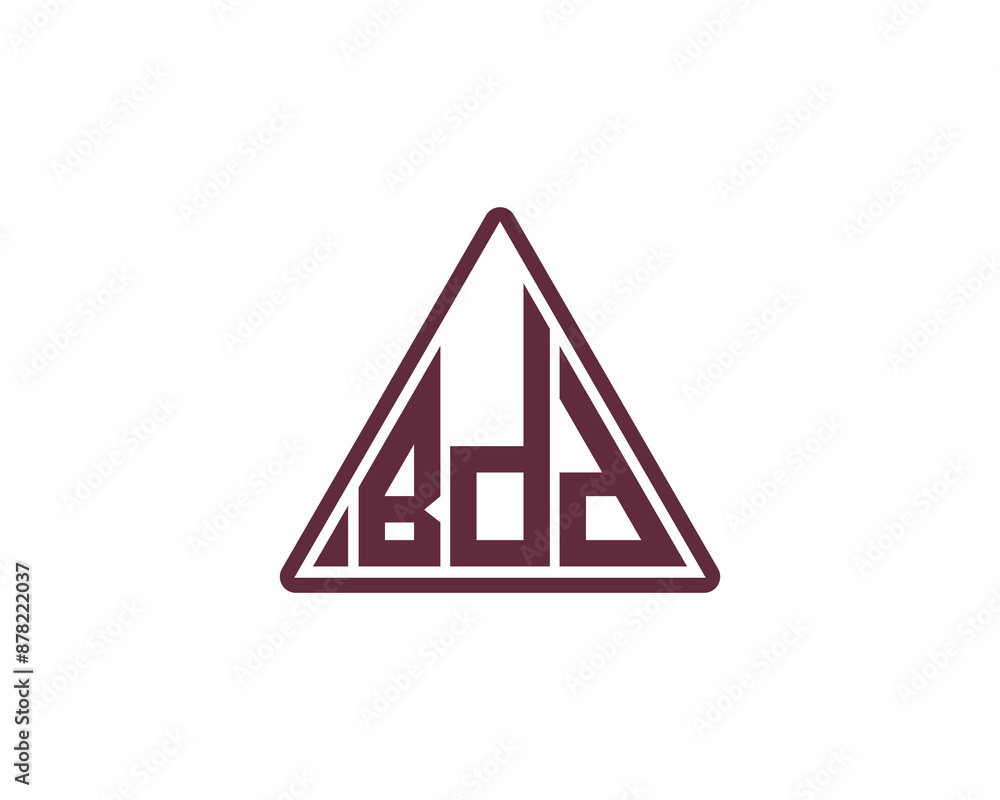 BDD logo design vector template. BDD logo design. BDD logo design vector template. BDD logo design.