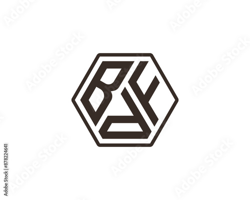 BDF logo design vector template. BDF logo design.