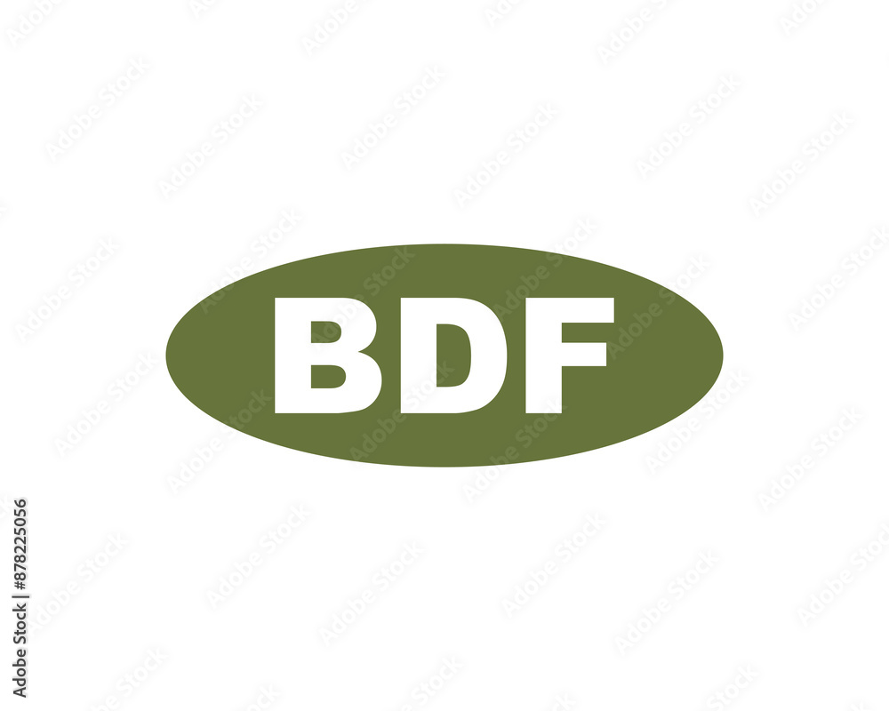BDF logo design vector template. BDF logo design. BDF logo design vector template. BDF logo design.