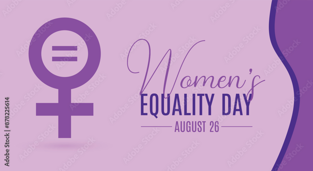 Women’s Equality Day background template. Holiday concept. background, banner, placard, card, and poster design template Women’s Equality Day background template. Holiday concept. background, banner, placard, card, and poster design template