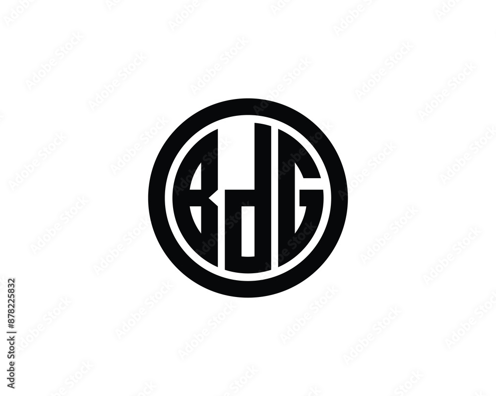 BDG Logo design vector template. BDG Logo design. BDG Logo design vector template. BDG Logo design.