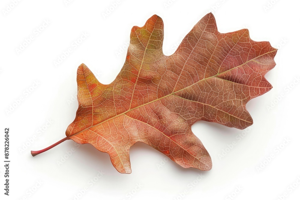 Naklejka premium Autumn Oak Leaf