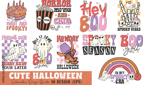 Cute Halloween Sublimation Bundle