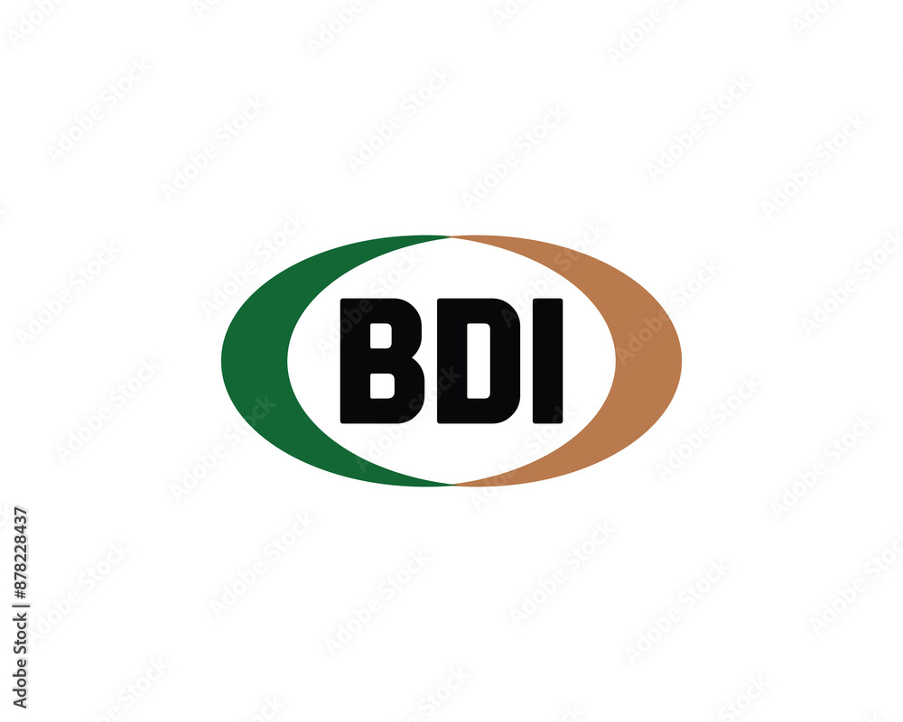 BDI Logo design vector template. BDI logo design. BDI Logo design vector template. BDI logo design.
