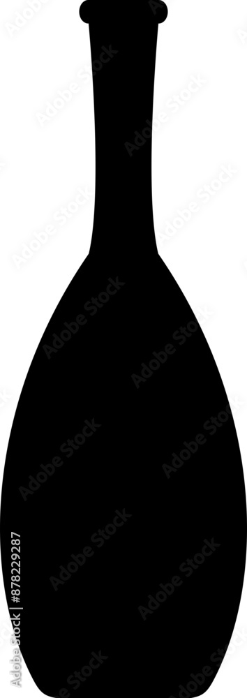 Wine Bottle - Vector Graphic Design Wine Bottle - Vector Graphic Design