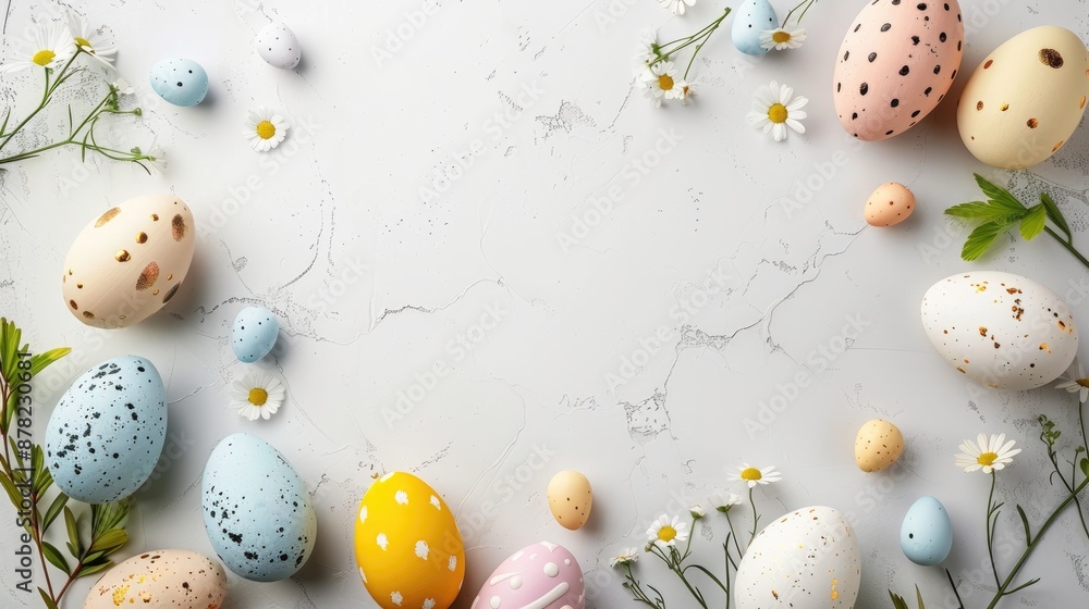 Easter themed empty space Easter themed empty space