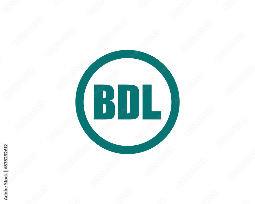 BDL logo design vector template. BDL logo design. BDL logo design vector template. BDL logo design.