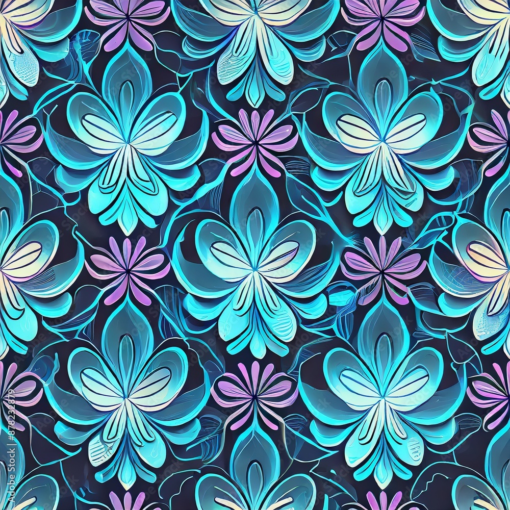 seamless floral pattern seamless floral pattern