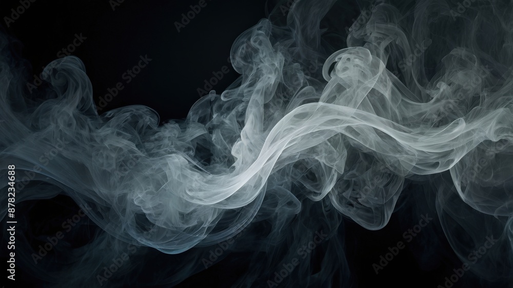 Intricate trails of smoke swirling against a dark background, creating an abstract and mysterious visual effect.
Intricate trails of smoke swirling against a dark background, creating an abstract and mysterious visual effect.