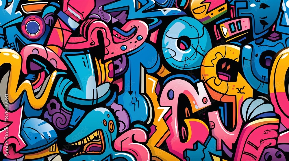 graffiti abstract background graffiti abstract background