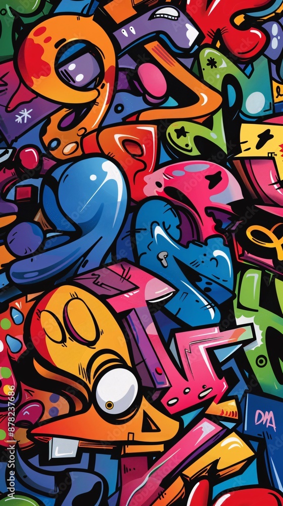 graffiti abstract background graffiti abstract background