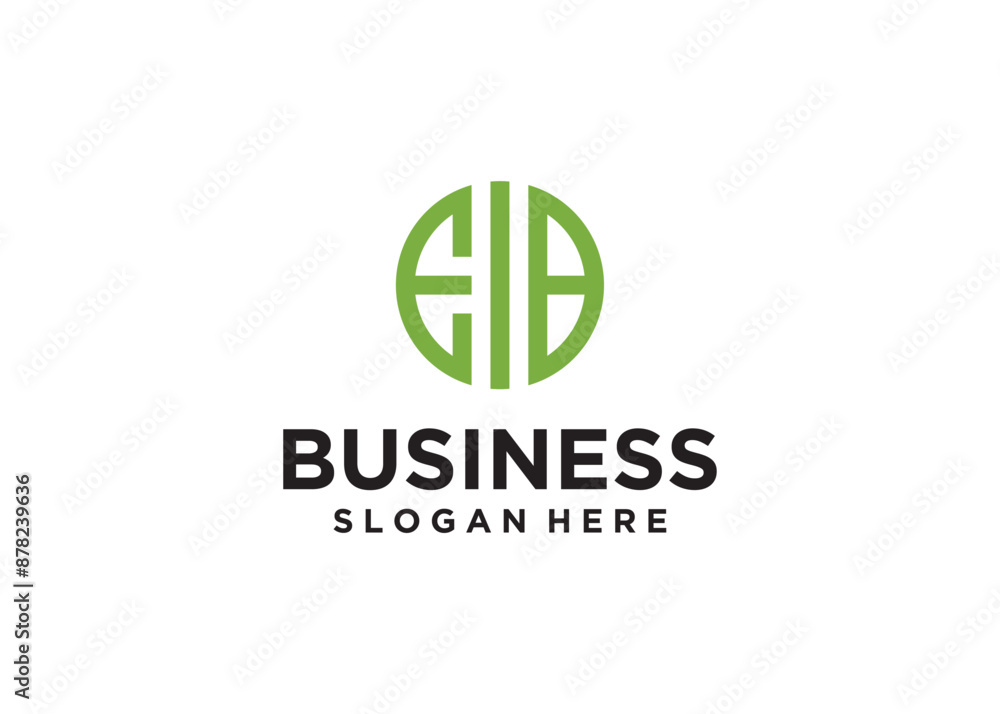 Eib letter alphabet logo design identity business name Eib letter alphabet logo design identity business name