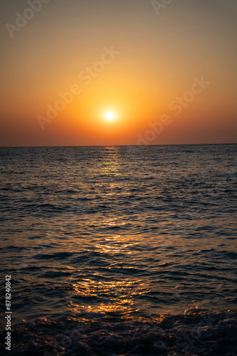 Beach and sunset