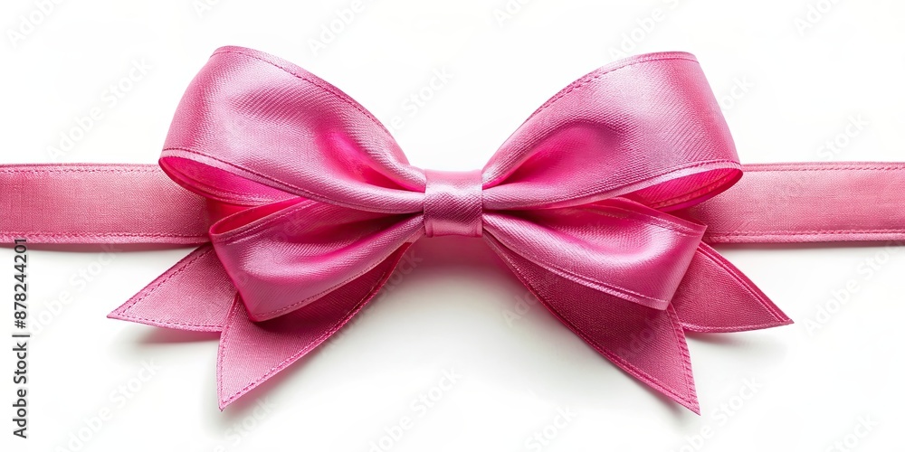 Closeup pink bow , ribbon, decoration, festive, girly, gift, present, close-up, vibrant, delicate, accessory, fashion Closeup pink bow , ribbon, decoration, festive, girly, gift, present, close-up, vibrant, delicate, accessory, fashion