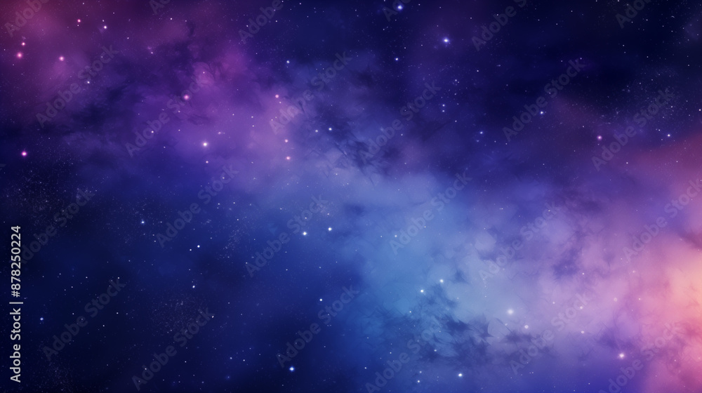 Fototapeta premium Mystical Galactic Cloudscape