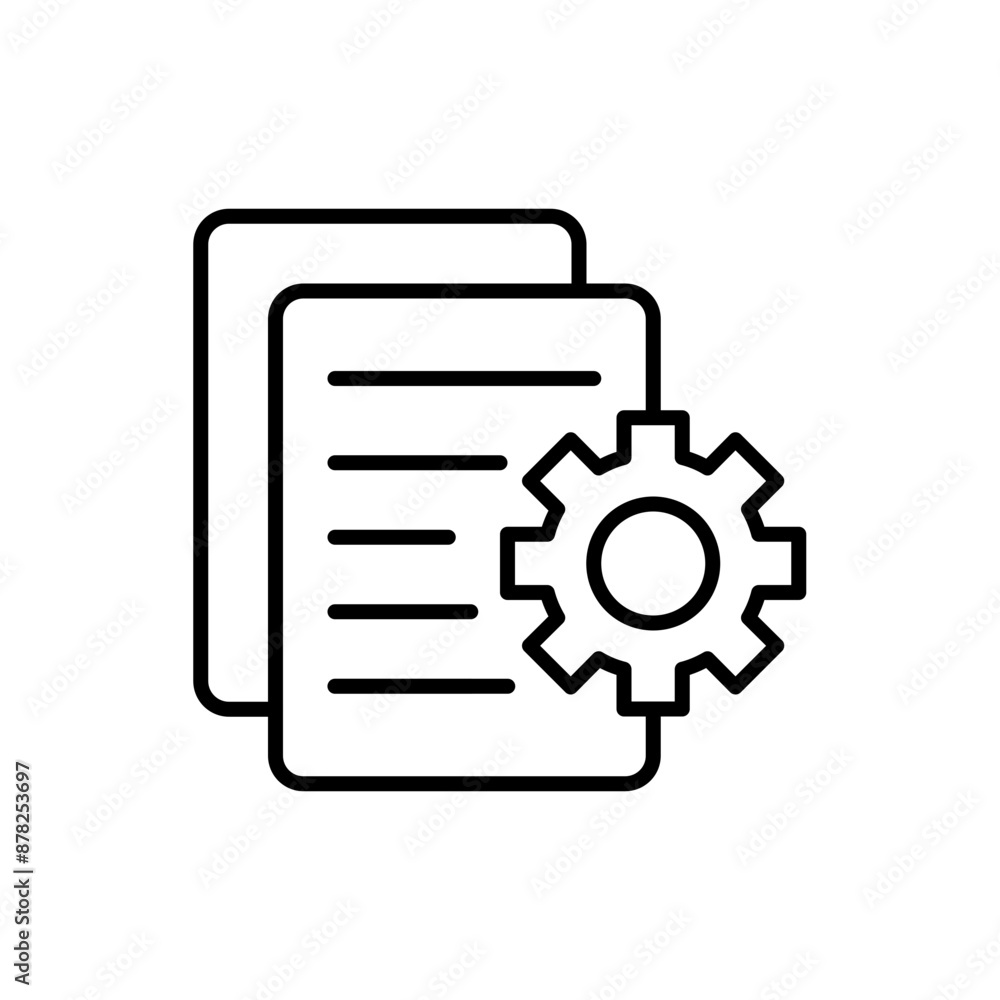 File management outline icons, minimalist vector illustration ,simple transparent graphic element .Isolated on white background File management outline icons, minimalist vector illustration ,simple transparent graphic element .Isolated on white background