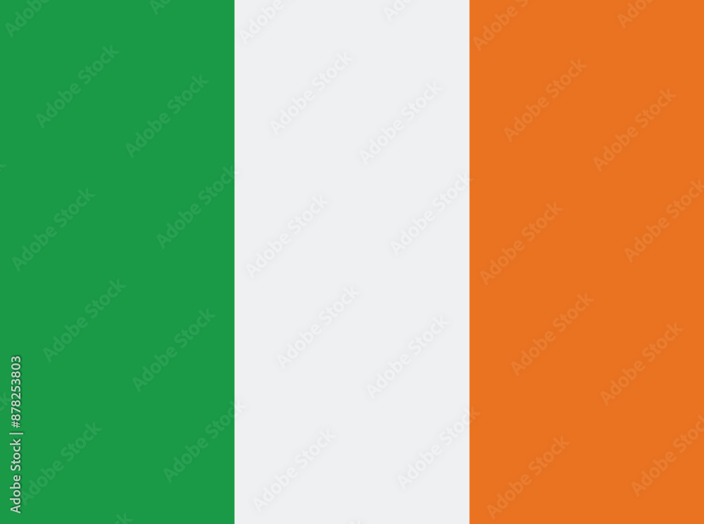 Fototapeta premium Irish Flag - Ireland 