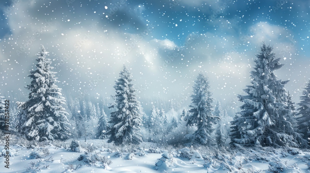 Snowy Forest Wonderland Snowy Forest Wonderland