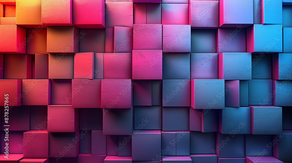Cubic backgrounds with geometric shapes and clean lines create a modern and structured look ideal for contemporary and stylish designs Background Illustration, Bright color tones, , Minimalism, Cubic backgrounds with geometric shapes and clean lines create a modern and structured look ideal for contemporary and stylish designs Background Illustration, Bright color tones, , Minimalism,