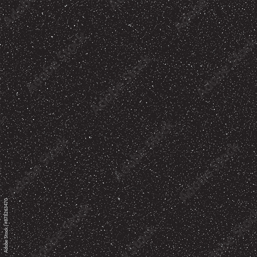Abstract noise small particles debris and dust distressed uneven background grunge texture overlay with rough and fine grains isolated on white background
