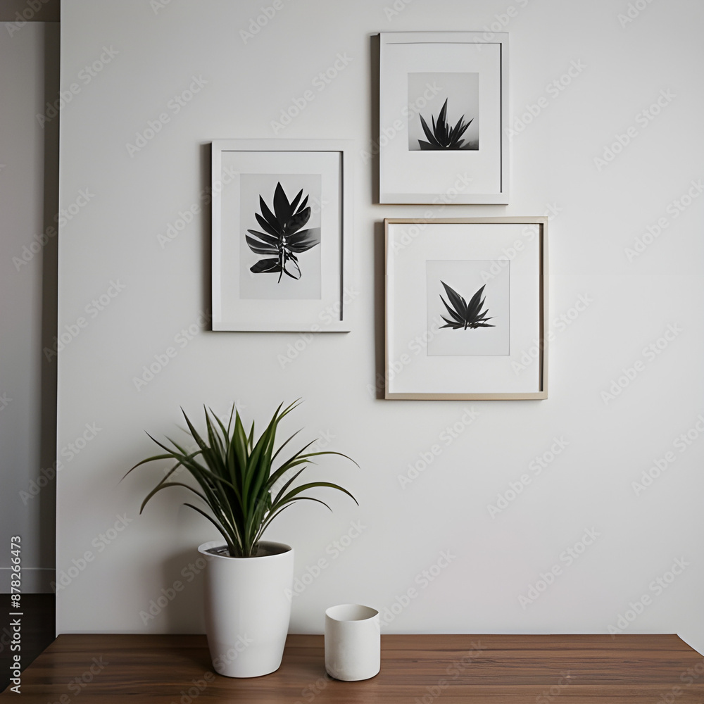 Let Your Memories Shine - Empty White Frame on Light Wood Floor Let Your Memories Shine - Empty White Frame on Light Wood Floor