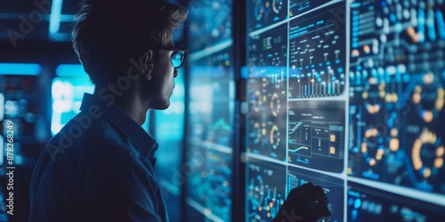 Wallpaper Mural An image of what is driving the data department Torontodigital.ca