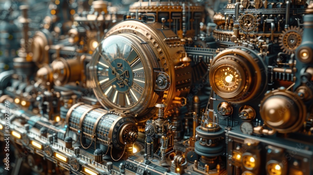 Steampunk Clockwork Machine Steampunk Clockwork Machine