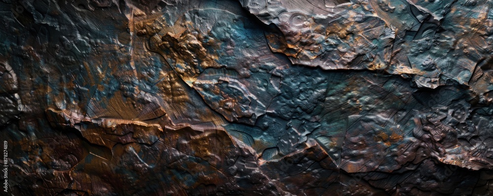 Abstract texture background featuring a rough, stone-like surface with deep, rich colors Abstract texture background featuring a rough, stone-like surface with deep, rich colors
