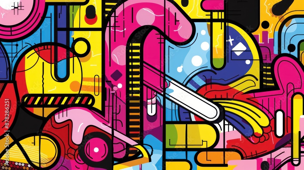 Abstract Colorful Design