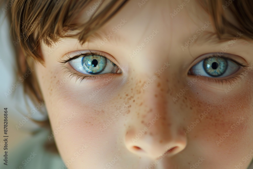 Close Up of a Child's Face Close Up of a Child's Face