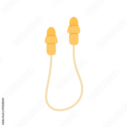 Earplugs Vector Illustration