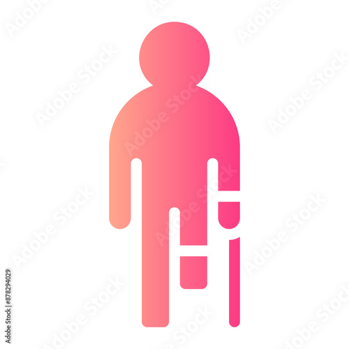 injury gradient icon