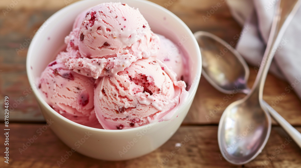 vanilla cream with raspberries vanilla cream with raspberries