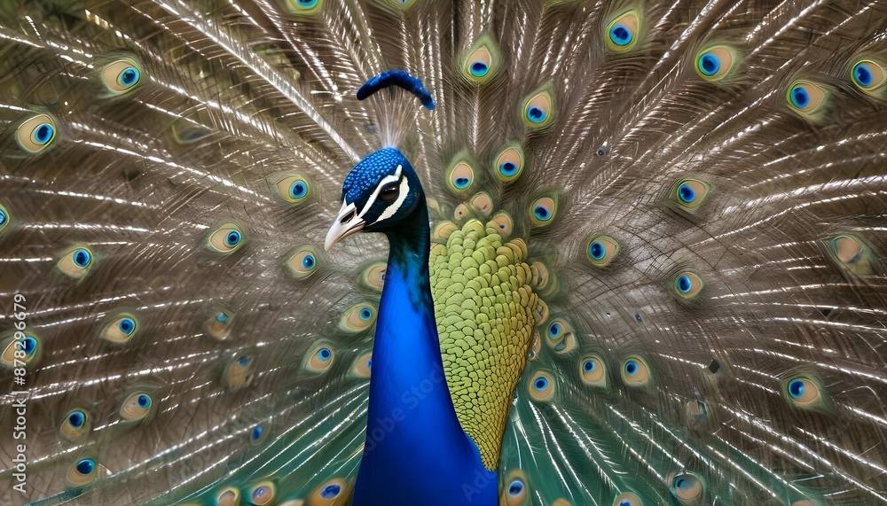 Fototapeta premium A beautiful peacock