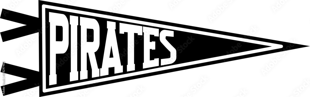 Fototapeta premium Pirates Team Graphic 