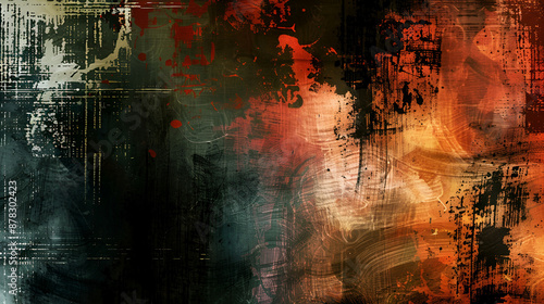 grunge background with effect