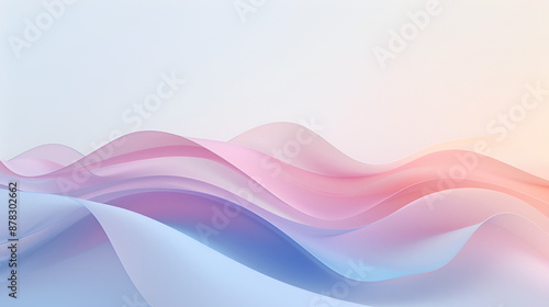 abstract background with waves