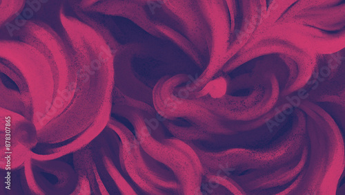 abstract background with flowers