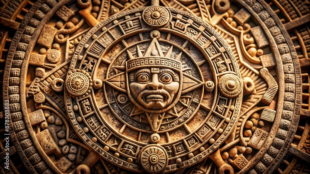 Historical and Mystical Aztec Calendar Stone: A Testament of Ancient Timekeeping and Cosmological Beliefs Historical and Mystical Aztec Calendar Stone: A Testament of Ancient Timekeeping and Cosmological Beliefs