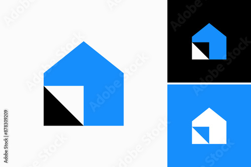 House Flipping Vector Logo Premium