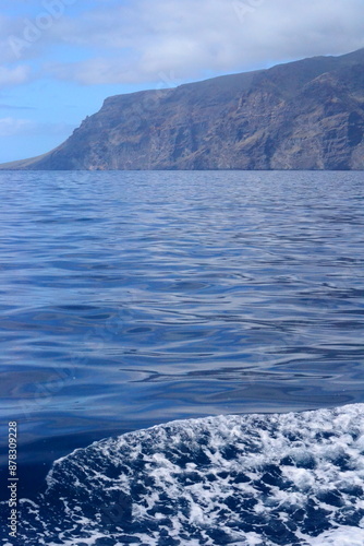 waves on the sea Tenerife Spain