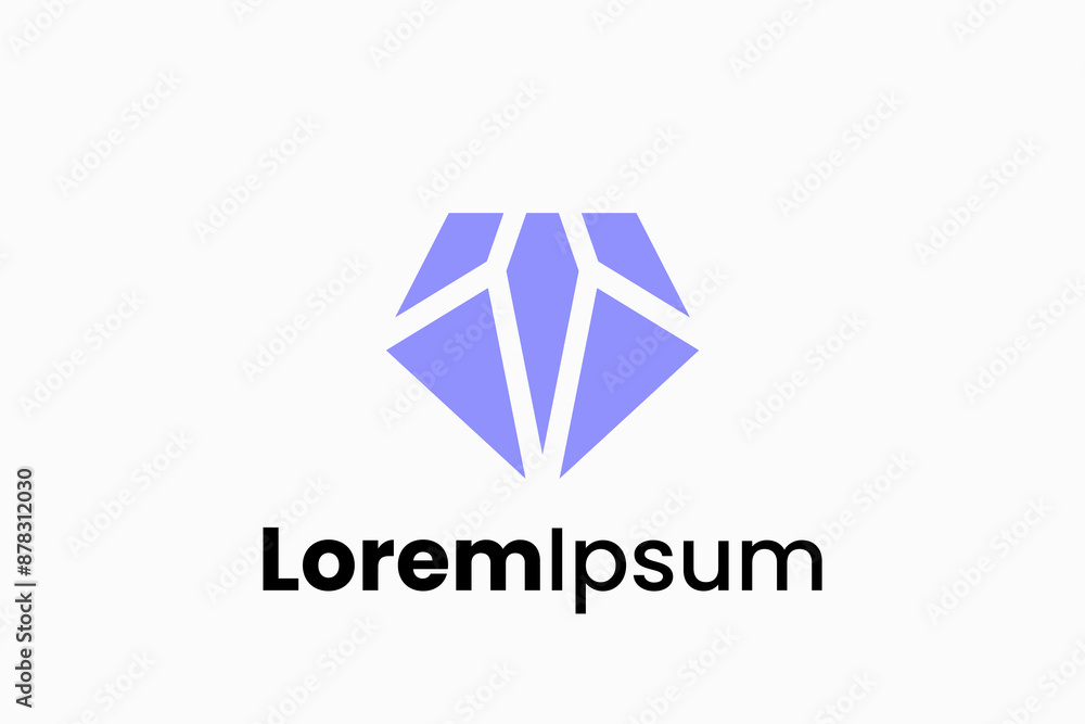 Gemstone Vector Logo Premium Gemstone Vector Logo Premium