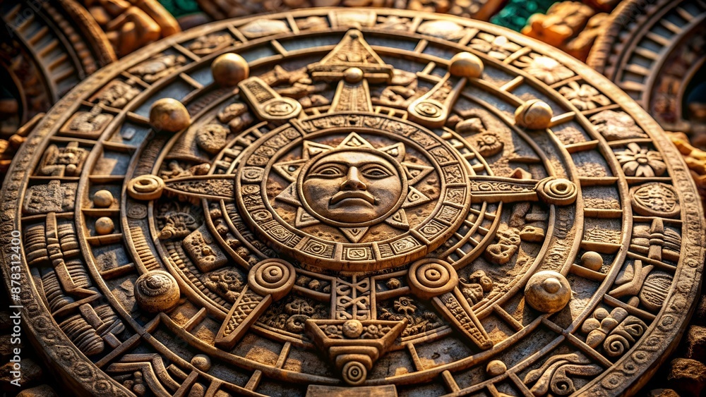 Historical and Mystical Aztec Calendar Stone: A Testament of Ancient Timekeeping and Cosmological Beliefs Historical and Mystical Aztec Calendar Stone: A Testament of Ancient Timekeeping and Cosmological Beliefs