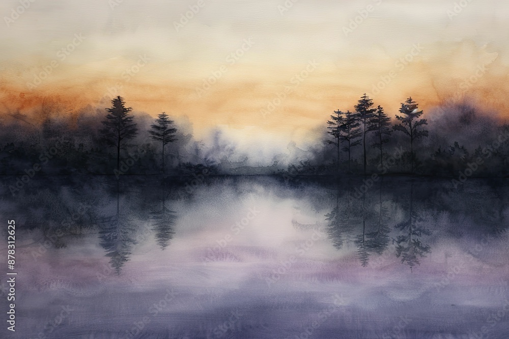 Artistic watercolor painting, highlighting the beauty and technique of creating art with watercolors Artistic watercolor painting, highlighting the beauty and technique of creating art with watercolors