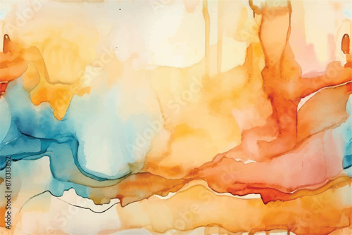 Watercolor Background. Abstract colorful watercolor background. Abstract watercolor texture, background, pattern, design element. 