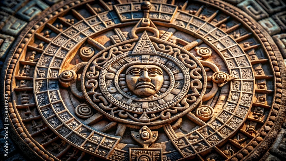 Historical and Mystical Aztec Calendar Stone: A Testament of Ancient Timekeeping and Cosmological Beliefs Historical and Mystical Aztec Calendar Stone: A Testament of Ancient Timekeeping and Cosmological Beliefs