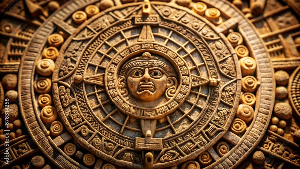 Historical and Mystical Aztec Calendar Stone: A Testament of Ancient Timekeeping and Cosmological Beliefs Historical and Mystical Aztec Calendar Stone: A Testament of Ancient Timekeeping and Cosmological Beliefs
